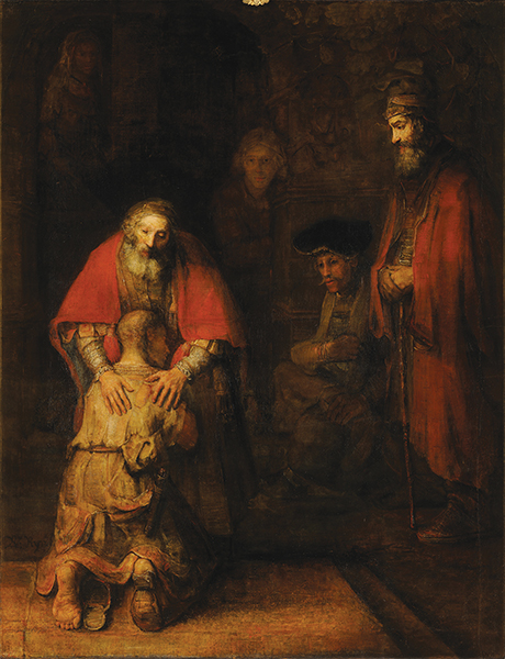 Vision 2026 Martin 3 Praying with artwork Rembrandt’s The Return of the Prodigal Son (1669)